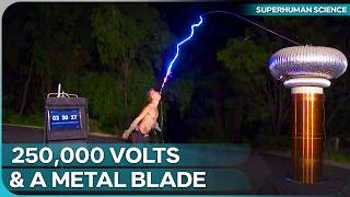 What Happens When 250,000 Volts Hit You? | Superhuman Science Season 1 Episode 7