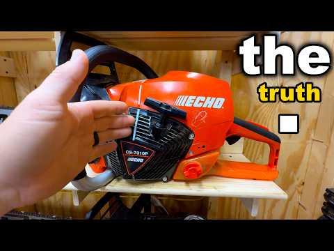 Coming Clean About ECHO Chainsaw