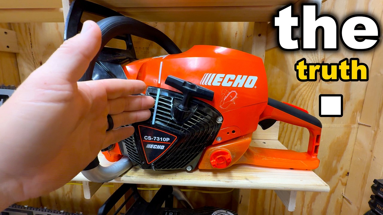 Coming Clean About ECHO Chainsaw