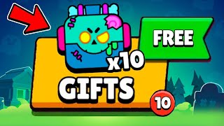 FREE DEAD BOX GIFTS ! 🎁🔥🕛 BRAWL STARS NEE UPDATE !!! 💯🏆#boxopening #brawlstars #brawlstarsmeme