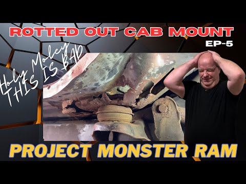 DODGE RAM RUSTED OUT CAB MOUNT