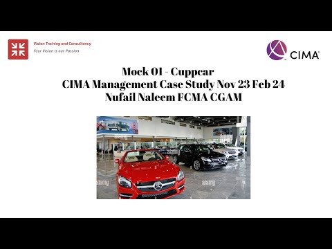 Mock 01 Cuppcar CIMA MCS Nov 23 Feb 24