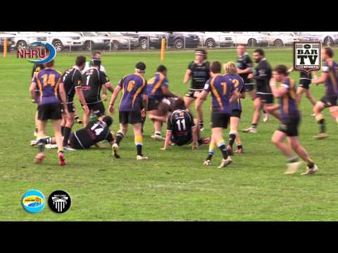 2015 NHRU Round 9 Colts Highlights - Southern Beaches v Maitland