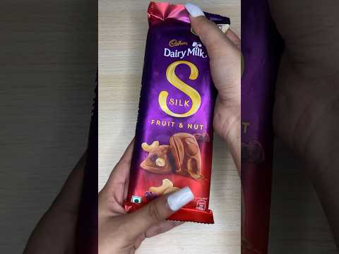 Cadbury Dairy Milk Silk Fruit and Nut 😋| #shots #asmr #shorts