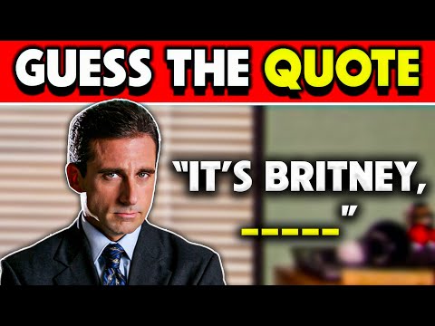 CAN YOU FINISH 'THE OFFICE US' QUOTE? | TV SHOW TRIVIA QUIZ