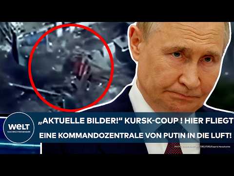 Video Thumbnail: UKRAINE-KRIEG: "Aktuelle Bilder!" Kursk-Coup! Hier explodiert eine Kommandozentrale von Putin!