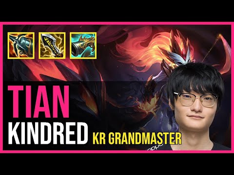 Tian - KINDRED vs. GRAVES Jungle | KR Grandmaster