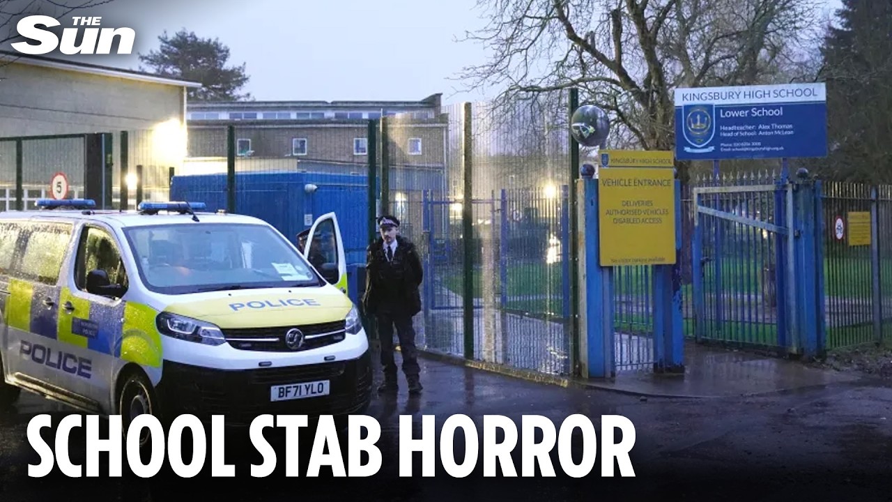 Two boys stabbed in London classroom as teen, 13, arrested for attempted murder