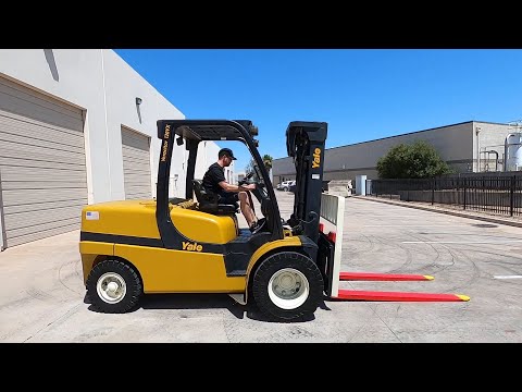 YALE GDP120VXNCGE092 12,000lb Diesel #034G - Forklift for Sale