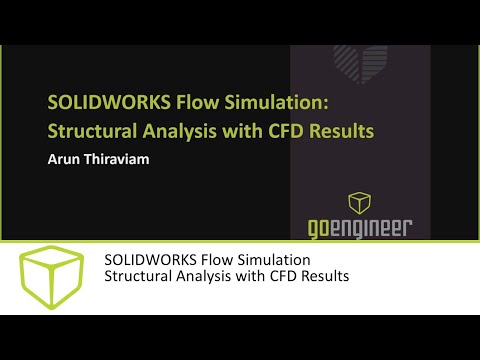 SOLIDWORKS Flow Simulation - Structural Analysis with CFD Results