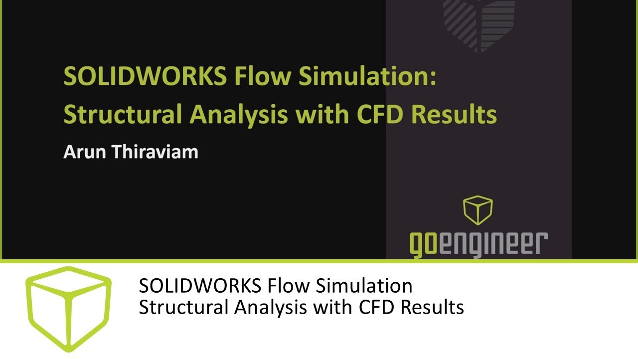 SOLIDWORKS Flow Simulation - Structural Analysis with CFD Results
