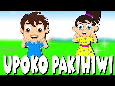 Mahunga, pakihiwi, puku, hope, waewae | Head Shoulders Knees and Toes in Maori | Waiata tamariki