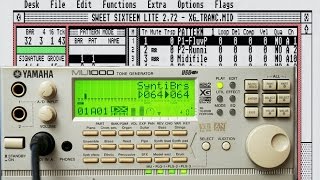 Video thumbnail for Playing SMF files in Sweet Sixteen MIDI Sequencer - [Atari ST] Yamaha MU1000 by Stefan Lindberg