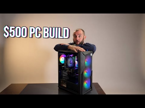 Building a $500 Budget Gaming PC (Shockingly Good Performance)