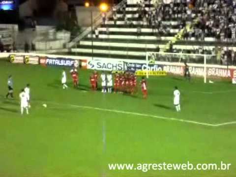 Gol que deu vitória ao ASA contra o Boa Esporte - Série B