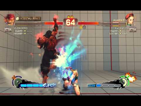 Ultra Street Fighter IV battle: Evil Ryu vs Cammy