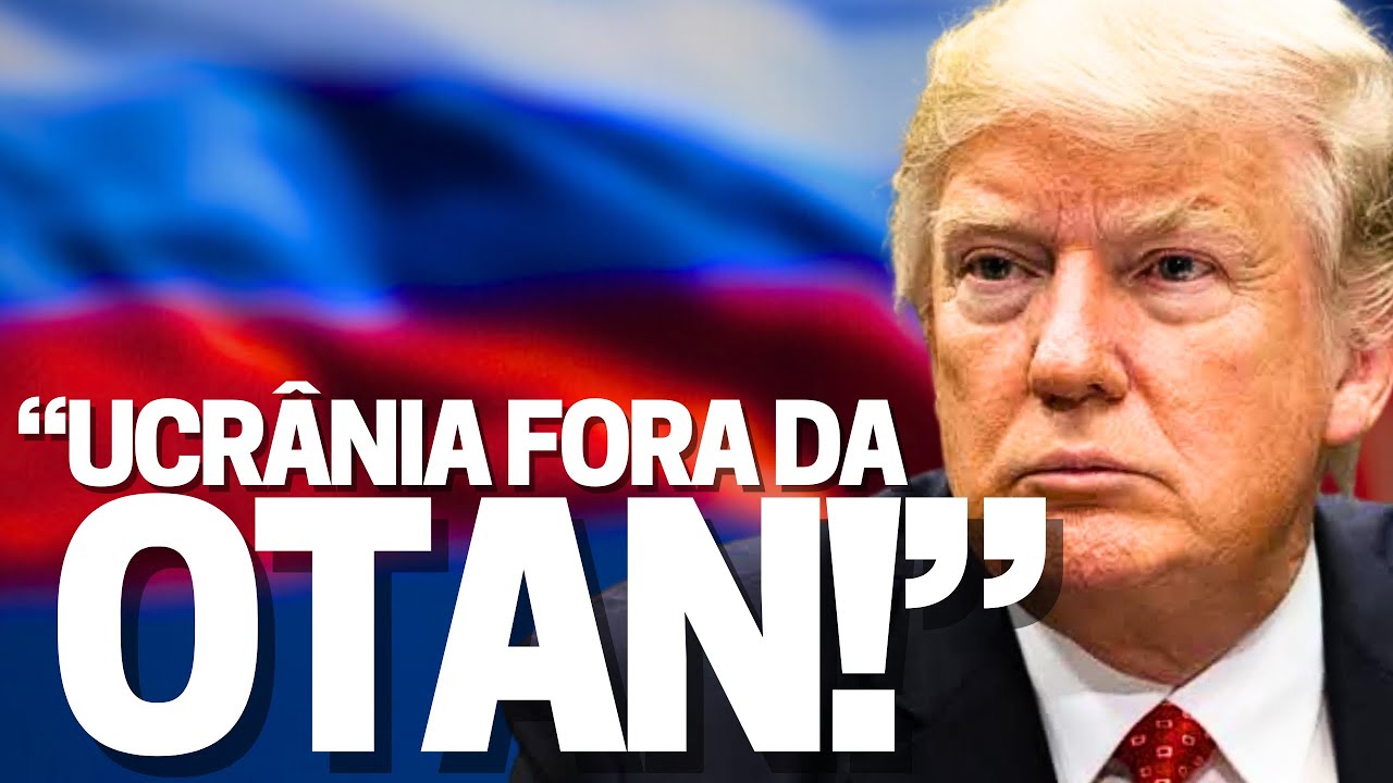 Trump: “Ucrânia cederá territórios e não entrará na OTAN”! Putin e Trump iniciam negociações de paz!