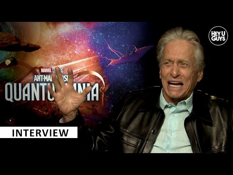 Michael Douglas on Ant Man and the Wasp Quantumania, explosions, co-stars & the Marvel family tree