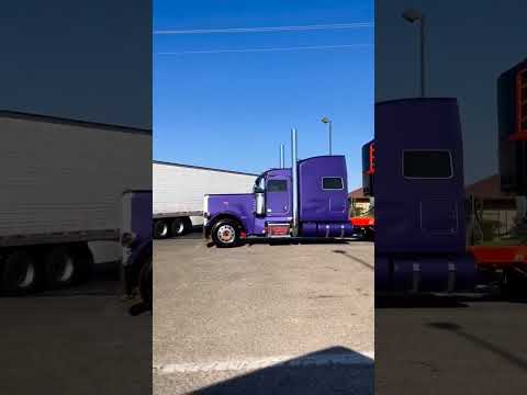 straight piped peterbuilt paying the bills #cdl #truck #money