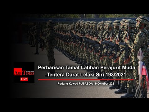 (((LIVE))) Perbarisan Tamat Latihan Perajurit Muda Lelaki Siri 193/2021