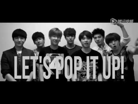 150707 2015 POP UP INFINITE Party greeting message - #인피니트 Dongwoo