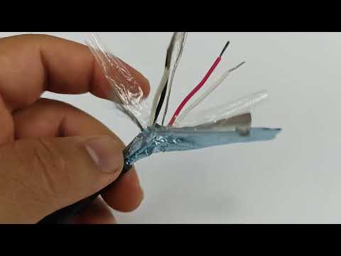 CABCOM - Cabo AFD 2PX22 AWG Blindagem em fita de aluminio, condutor em Cobre Estanhado.