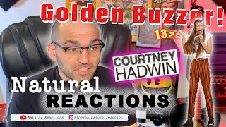 Courtney Hadwin: 13-Year-Old Golden Buzzer Winning Performance REACTION (America's Got Talent 2018)