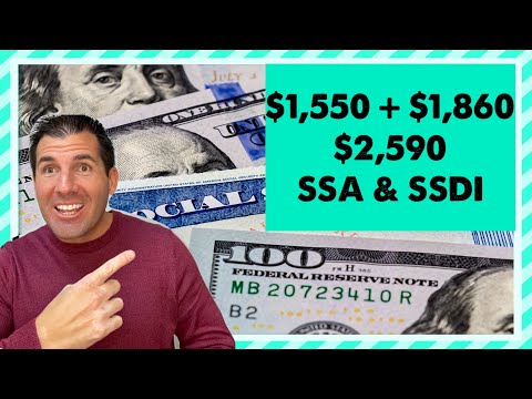 1550 / 1860 / 2590 долларов США в месяц — ограничения социального страхования и SSDI... Что вам нужно знать
