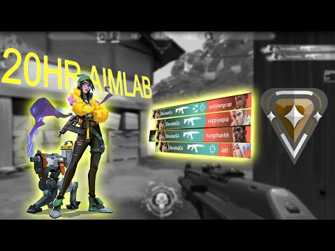 Bronze 3 Progress Montage | 20 Hours of Aim Lab (Week 2)