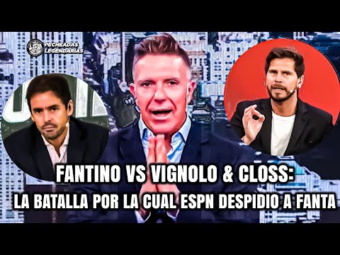 Fantino vs Vignolo y Closs: La batalla por la cual ESPN despidió a Fanta