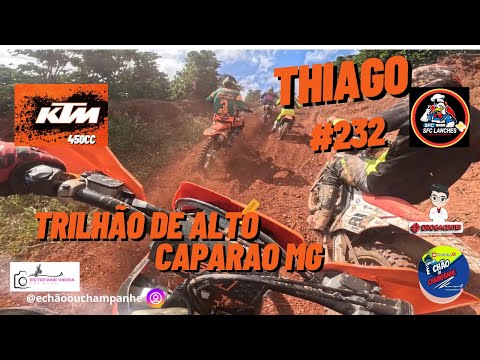 TRILHAO DE ALTO CAPARAO 2026 PILOTO THIAGO SILVA #ktm #trilha #caparao MAIS DE 3MIL MOTOS