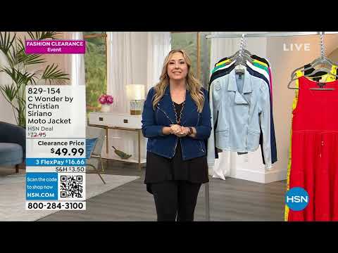 HSN | C. Wonder Christian Siriano Fashions Clearance 08.04.2023 - 04 PM
