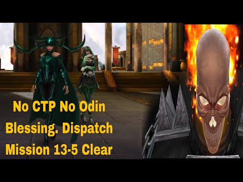 Ghost Rider T4 Clear Dispatch Mission 13-5 Without CTP And Odin Blessing - Marvel Future Fight