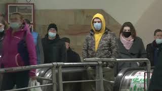У метро Харкова перевіряють дотримання маскового режиму