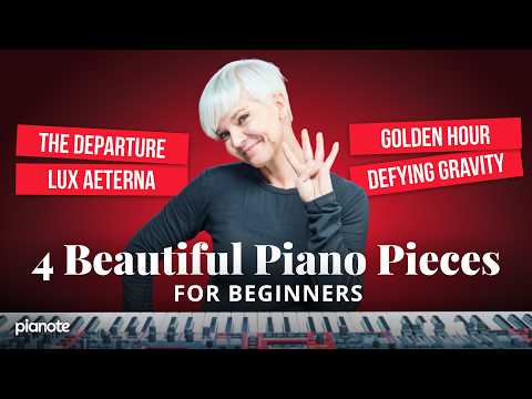 4 Beautiful Piano Pieces For Beginners