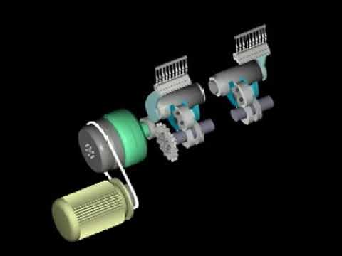 Airjet loom machanism