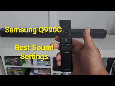 Q990C | Best Sound Settings....and does the sound LAG?