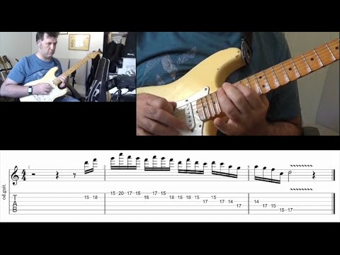 Lick of the day 69 - D Minor lick in the Style of Joe Bonamassa