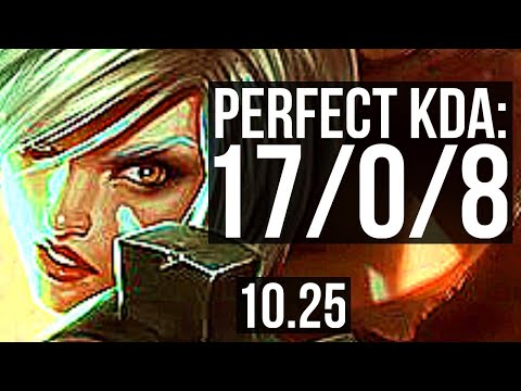 RIVEN vs SHACO (TOP) | 17/0/8, Legendary, 6 solo kills, 900K mastery | BR Diamond | v10.25