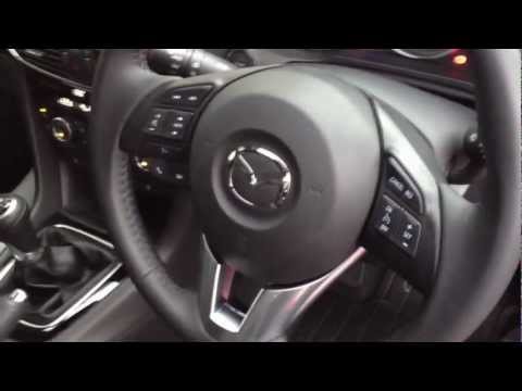 Inside the 2013 Mazda6 Tourer