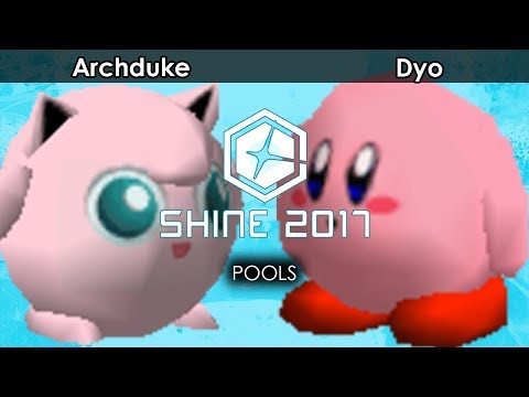 Shine 2017:  Archduke (Jigglypuff/Pikachu) V Dyo (Kirby) - Smash 64 | Pools