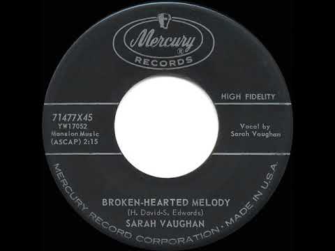 1959 HITS ARCHIVE: Broken-Hearted Melody - Sarah Vaughan