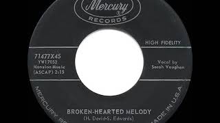1959 HITS ARCHIVE: Broken-Hearted Melody - Sarah Vaughan
