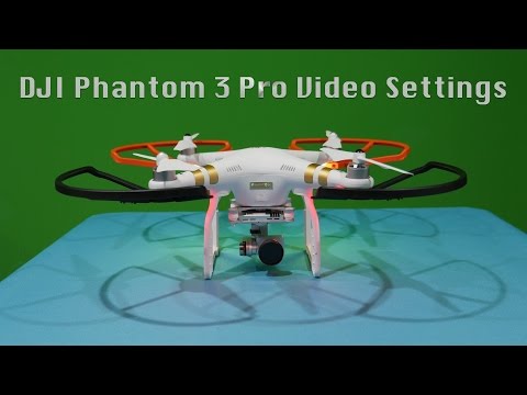 DJI Phantom 3 Video Modes Demonstration with Recording Durations