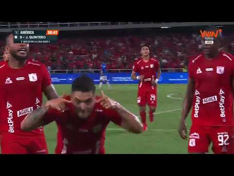 ¡QUÉ LOCO QUE ESTÁS JUAN FERNANDO ‘KINGTERO’! ¡Espectacular golazo del volante de América de Cali!