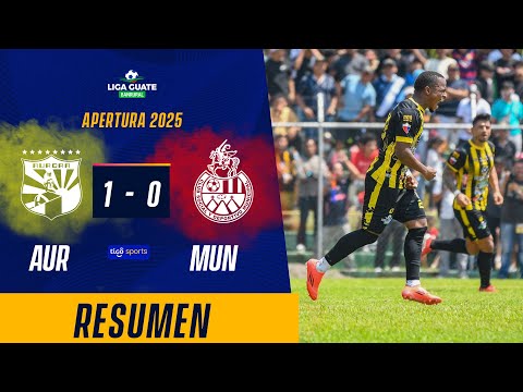 AURORA LE ARREBATA EL INVICTO A LOS ROJOS| Aurora FC 1-0 Municipal | Resumen Completo