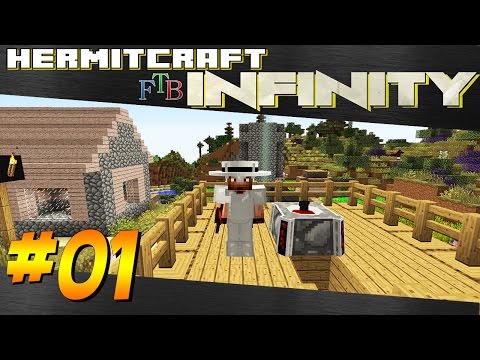 Minecraft: Hermitcraft FTB Infinity - Ep 1 - Starting Fresh