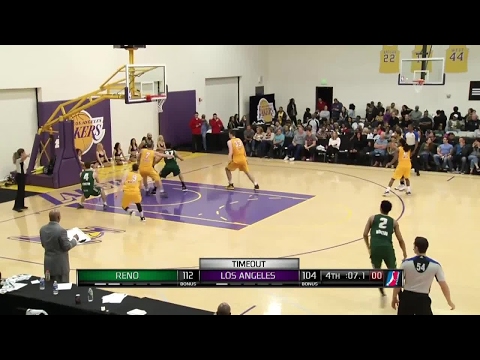 Highlights: Ivica Zubac (18 points)  vs. the Bighorns, 3/10/2017