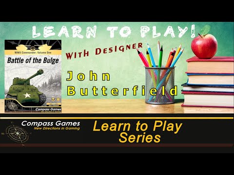 Compass Games Learn to Play 19: WWII Commander - Battle of the Bulge