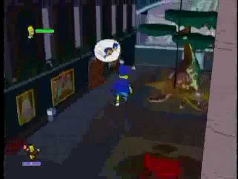 The Simpsons Game - Bartman Begins Walkthrough (Part 1 of 2)